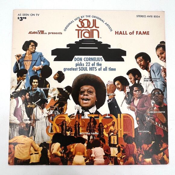 Soul Train Hall of Fame Adam VIII Record AVIII 8004 Vinyl Vintage 1973 - Picture 2 of 8